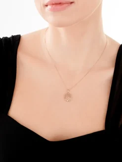 Złota zawieszka - drzewko