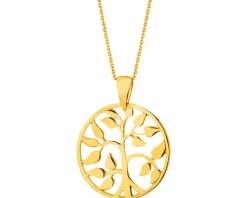 Złota zawieszka - drzewko