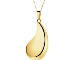 Złota zawieszka - łezka