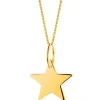 Złota zawieszka - gwiazda