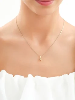 Złota zawieszka - gwiazda