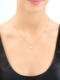 Złota zawieszka - gwiazda