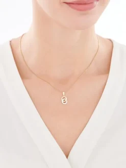 Złota zawieszka - koła