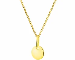 Złota zawieszka - koło