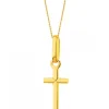 Złota zawieszka - Krzyż