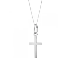 Złota zawieszka - krzyż