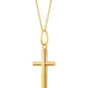 Złota zawieszka - krzyż