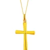 Złota zawieszka - krzyż