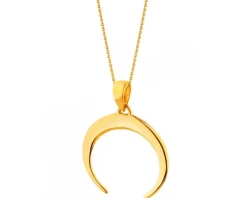 Złota zawieszka - Księżyc