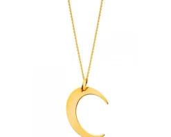 Złota zawieszka - Księżyc