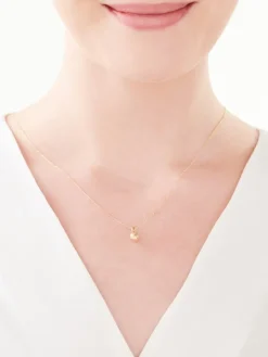 Złota zawieszka - Kulka