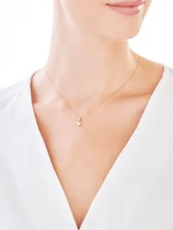 Złota zawieszka - kulka