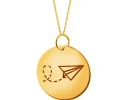 Złota zawieszka - latawiec