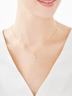 Złota zawieszka - Lew