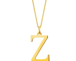 Złota zawieszka - litera Z