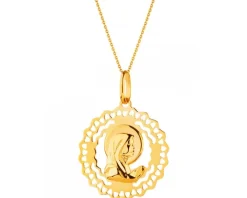 Złota zawieszka - medalik