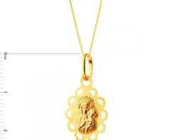 Złota zawieszka - medalik