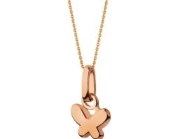 Złota zawieszka - motyl