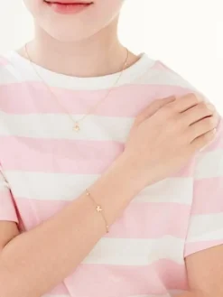 Złota zawieszka - motyl