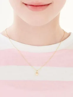 Złota zawieszka - motyl