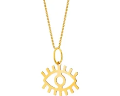 Złota zawieszka - oko