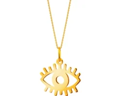 Złota zawieszka - oko