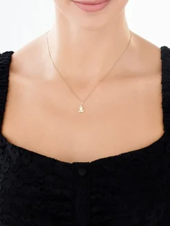 Złota zawieszka - ptak