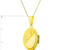 Złota zawieszka - puzderko