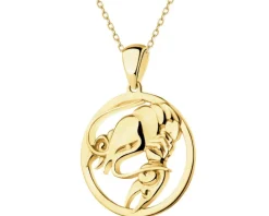 Złota zawieszka - Rak