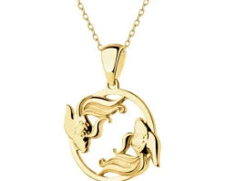 Złota zawieszka - Ryby