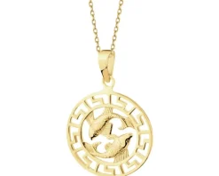 Złota zawieszka - Ryby