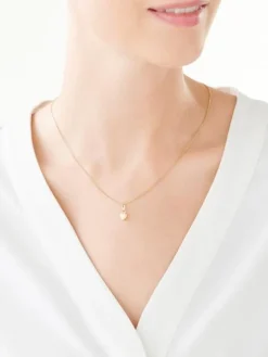 Złota zawieszka - serce