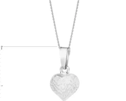 Złota zawieszka - serce