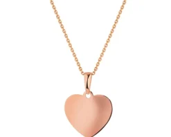 Złota zawieszka - serce