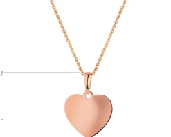 Złota zawieszka - serce