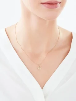 Złota zawieszka - serce, love