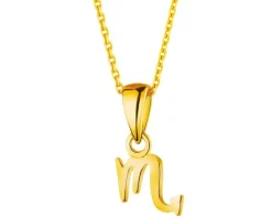 Złota zawieszka - Skorpion