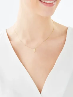 Złota zawieszka - skrzydło