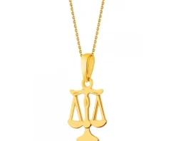 Złota zawieszka - Waga