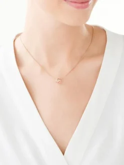 Złota zawieszka beads - serca