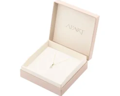 Złota zawieszka z cyrkoniami i łańcuszek - komplet - krzyż