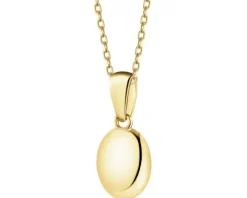 Złota zawieszka z opalitem