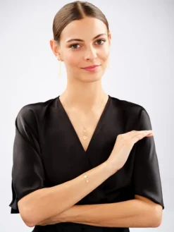 Złote kolczyki - koła