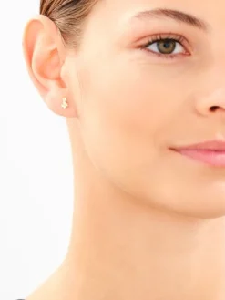 Złote kolczyki - koniczyny