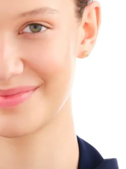 Złote kolczyki - kulki