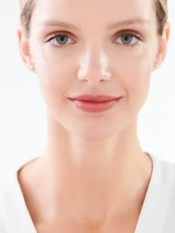 Złote kolczyki - perła, muszla