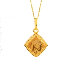 Złoty medalik - Matka Boska