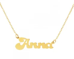Złoty naszyjnik - Anna