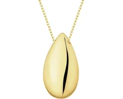 Złoty naszyjnik - łezka