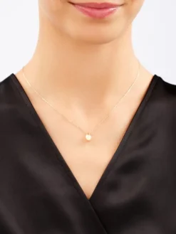 Złoty naszyjnik - łezka